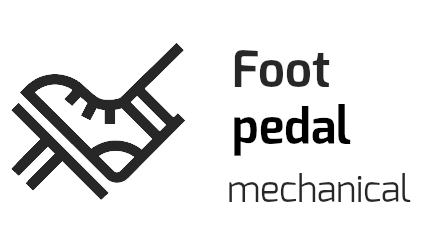 mechanical foot pedal